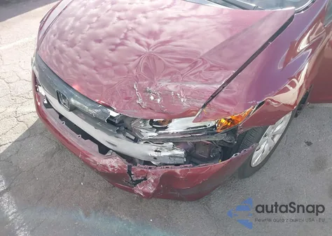 2012 Honda Civic Lx from USA, damaged, VIN 19XFB2F59CE368286